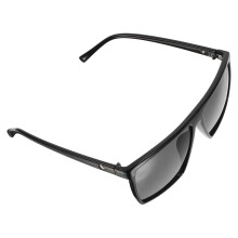 Flache Retro Sonnenbrille Schwarz Uv400 Für Männer & Frauen