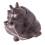 Coffee Ceramic Backflow Incense Burner Hippopotamus Desktop Decor 1