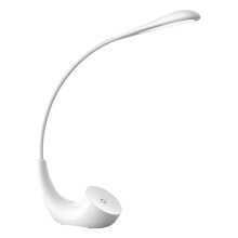 Schwanenhals-Tischleuchte Lampen Usb Schreibtisch Led Weiß