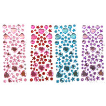 Bunte Acryl Schmucksteine Sticker Für Album Und Bastelbedarf