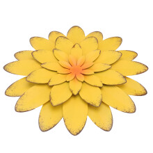iron craft pendant simulation flower wall decoration hanging decor