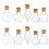 10pcs small cork bottles multi-function wish bottles miniature 7