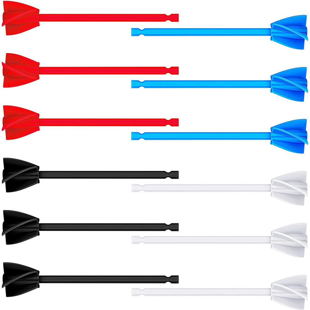 12Pcs Drill Paint Mixers Abs Stirrer Attachments For Paint And Resin 3033693766370