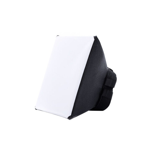 2Stk Kamera Softbox Diffuser Universal Schwarz Für Dslr Blitzlicht 1