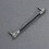 3Stk Professionelle Gitarren Patchkabel Silber Effektkabel Metall PVC 8