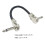 3Stk Professionelle Gitarren Patchkabel Silber Effektkabel Metall PVC 3