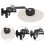 Drum Pad Set Selbstklebende Drum Mute Pads Silikon Für 3