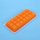 Silikon Eiswürfelform Orange 1 Stück 7