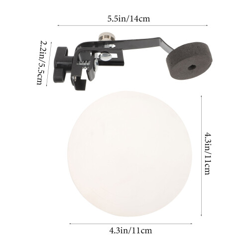 Drum Pad Set Selbstklebende Drum Mute Pads Silikon Für 1