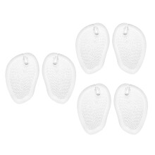 3 Pairs Gel Cushion Pads For Flip-Flops Anti-Slip Forefoot Support