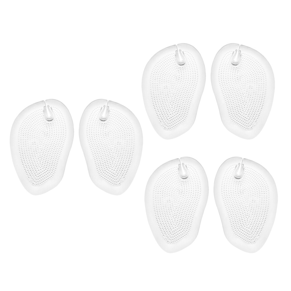 Iplusmile 3 Pairs Gel Cushion Pads For Flip-Flops Anti-Slip Forefoot Support