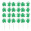 24 pcs cake toppers creative flags cheese design baking supplies 8