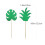 24 pcs cake toppers creative flags cheese design baking supplies 2