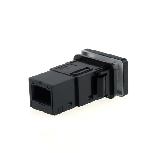 12V Auto Push Button Schalter ABS Schwarz LED Kontrollleuchte 1