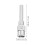 12Pièces Aiguilles De Inoxydable Luer Lock Argent 7