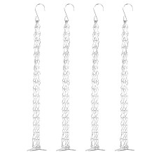 Worgeous Hanging Basket Chains Iron Plant Suspension Garden Yard 4pcs