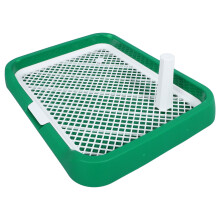Grün ABS Hundetoilette Multifunktionales Indoor-Katzentoilette