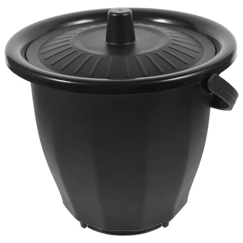 Pot Urine Noir Portable Sécurisé Bureau 2