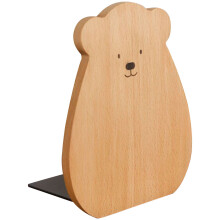 Einfacher Holz Buchend Hellgelb Langlebig Büro Bücherhalter
