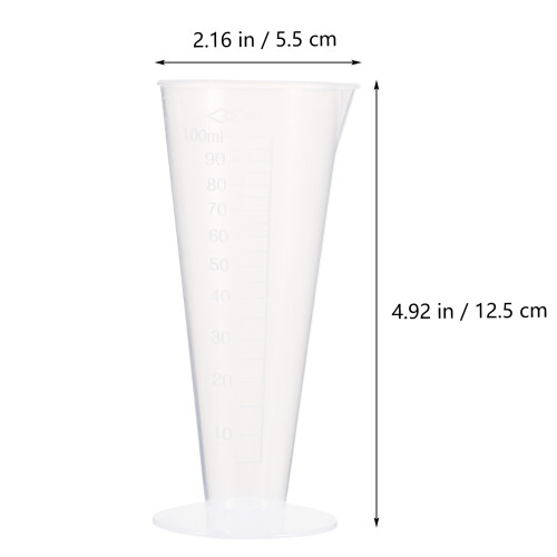 100ml Kunststoff Messung Becherglas Mess-Cup-Küchen-Labor 1
