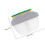 2Sets Kitchen Soap Dispenser with Sponge Holder PP Press Type 2