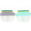 2Sets Kitchen Soap Dispenser with Sponge Holder PP Press Type 4