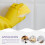 2Sets Kitchen Soap Dispenser with Sponge Holder PP Press Type 8