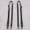 2Stk Verstellbare Leder Hosenträger Kinder Schwarz Strap Durable 6