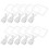 Double Head Display Clips Pvc 15 Set Tags For Clothing 6