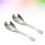4Pcs Thick Stainless Steel Soup Spoons Silver Coffee Table Spoons 2
