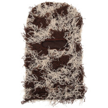 Coffee Knitted Acrylic Ski Mask Balaclava Soft Warm Face Mask