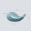 4Pcs Assorted Color Ceramic Whale Chopstick Rest Holder for Tableware 2