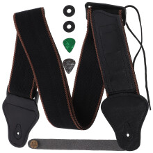 Retro Guitar Instrument Strap Rubber 1 Set