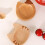 2Pcs Wood Cat Style Small Appetizer Plates Serving Dish 8
