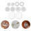 Raindrops  Earlobe Comfortable Clip On Earrings Painproof Gaskets 5