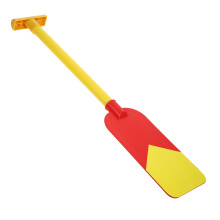 Row Boat Paddle Plastic Kayak Oar Yellow 1pack