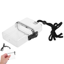 wasserdichte kunststoff-box mit fächern für schlüssel, geld, handy