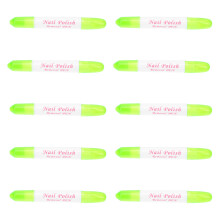 10 Pcs Nail Polish Remover Pen Corrector Manicure Clean Up Brush