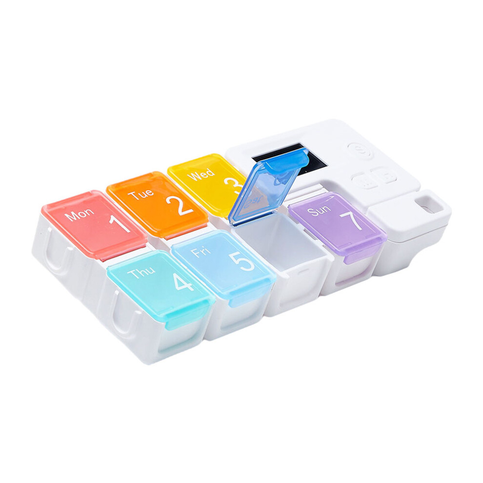 Inoomp Household Medicine Box Wear-Resistant Organizer Convenient Pill Case