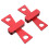2Pcs Carpentry Manual Scriber Red ABS Dovetail Marking Gauge 4