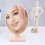Gold Mirror Table Makeup Mirror Dorm Plastic Vanity Vanity 2