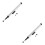 2 Pcs Practical Chip Extractor Durable Ic Extraction Tool 8