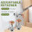 4Pcs Self-Adhesive Adjustable Bed Frame Anti-Shake Fixators 8