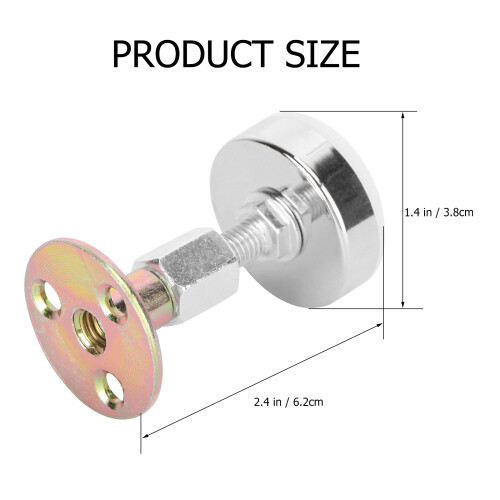 4Pcs Self-Adhesive Adjustable Bed Frame Anti-Shake Fixators 1