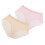 2Pcs Women Cotton Briefs Breathable Full Coverage Assorted Colors 3