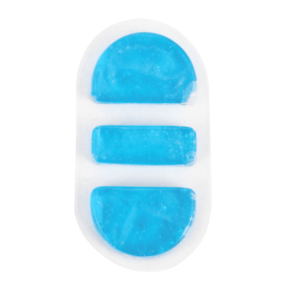 Solustre Blue Tpu Gel Ice Pack Cold Compress For Nose And Injury Recovery