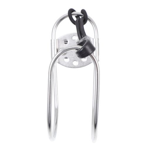 Stainless Lifebuoy Holder Silver 1pcs