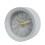 1Pc Light Grey Desktop Clock Durable Cement Table Clock for Home Use 1