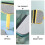 3Pcs Durable PP Sponge Rubber Window Cleaner Glass Squeegee Tool Set 10