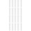 40Pcs White Plastic T Pins for Tool Accessories Durable and Reliable 5